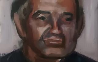 Eulogio, óleo sobre lienzo 30x20 cm. 2026