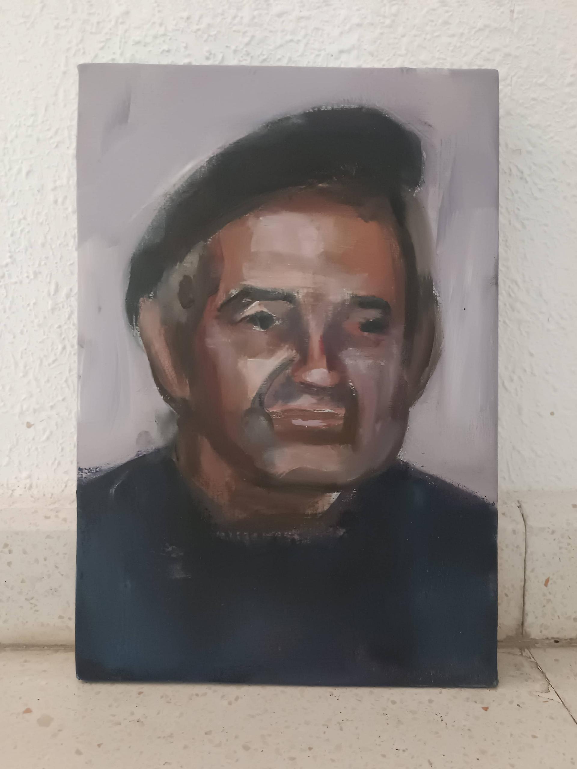 Eulogio, óleo sobre lienzo 30x20 cm. 2026
